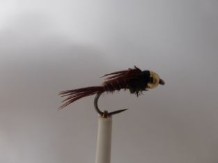 Size 18 Tungsten Pheasant Tail Natural Barbless